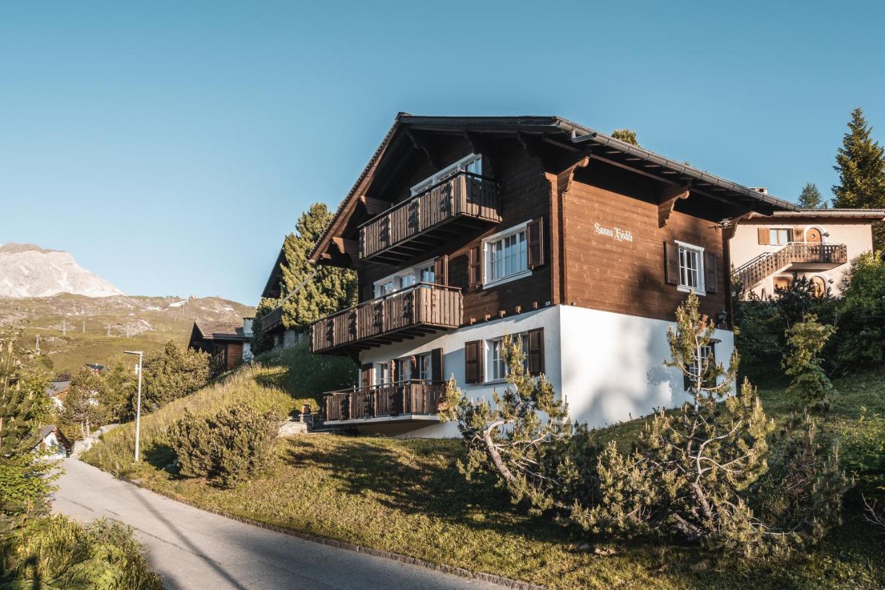 Chalet Sunna Hoeckli - Pistennah Und Ruhig Mit Panoramablick Arosa Kültér fotó