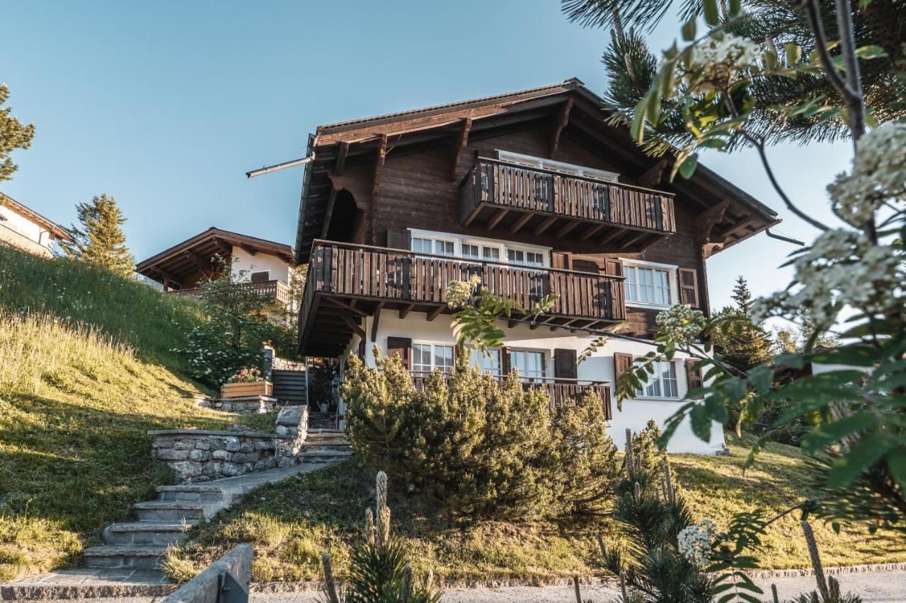 Chalet Sunna Hoeckli - Pistennah Und Ruhig Mit Panoramablick Arosa Kültér fotó